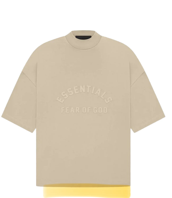 fear of god essentials tee dusty beige SzL